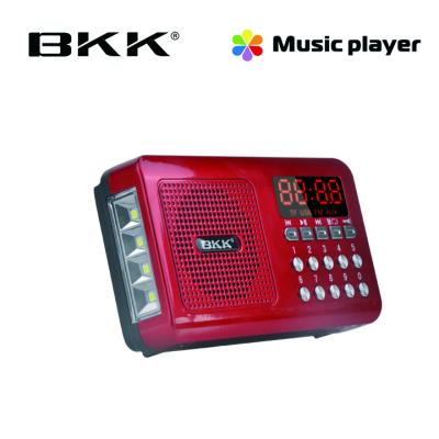 China Mini Mini fm radio speaker with LED torch (KK63) for sale