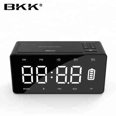 China Video Game Blue-tooth Speaker Alarm Clock FM Smart Radio With TF Card Slot for sale