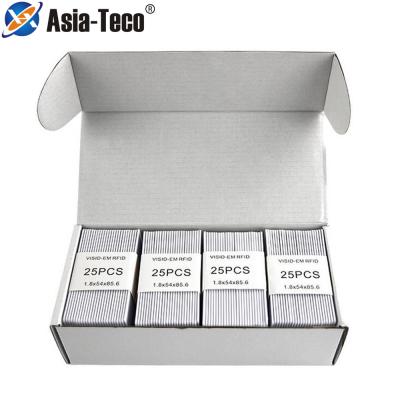 China 25pcs/lot 125KHz Programmable Proximity Proximity Rewritable Thick RFID Cards EMT5577 Card For Access Control System T5577 for sale