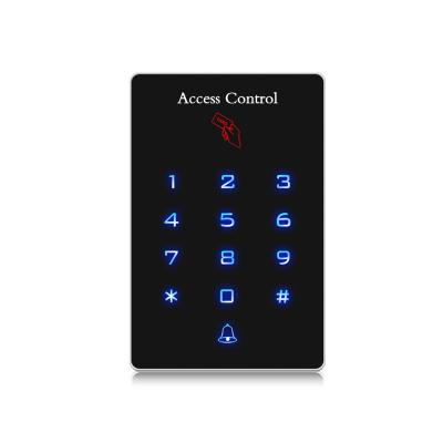 China Waterproof / 125khz RFID Card Access Controller Keypad Reader Door Lock Opener wiegand 26 Exit Door Access Control System Waterproof Backlight Contact for sale