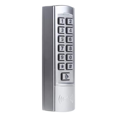 China Zinc Alloy Metal Keypad Access Control 125khz 2000 Zinc Alloy Standalone Users IP68 Waterproof/Waterproof Keypad Access Control for sale