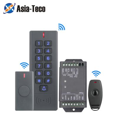 China Wireless Access Control Kit 125KHz RFID Waterproof Access Controller Keypad EM Card Reader Door Access Control System for sale