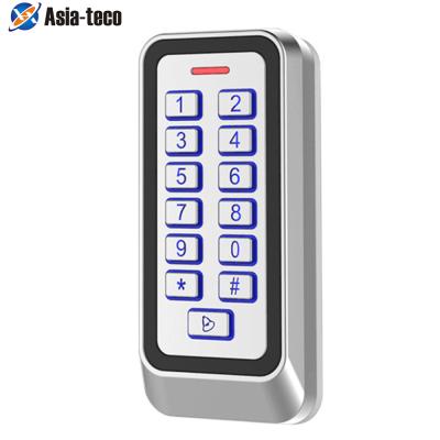 China IP67 Waterproof Backlight RFID Metal Door Access Control Reader Keypad 1000 Users 125KHz EM Card Door Opener M6 for sale