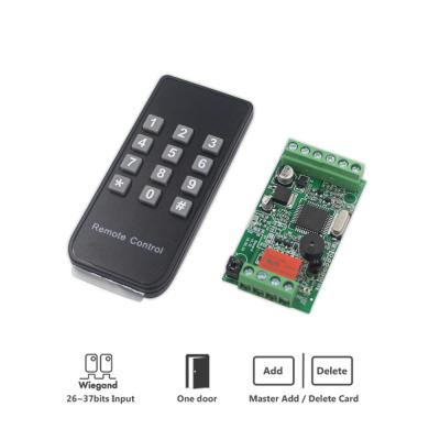 China Can be transferred Wiegand module of Sboard Mini Single Door Controller 26~37 bit output 1000 users of user data can be transferred for sale