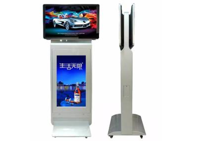 China Restaurant 3G Digital Signage Displays Four Anti Glare LED Screen , Double Side for sale