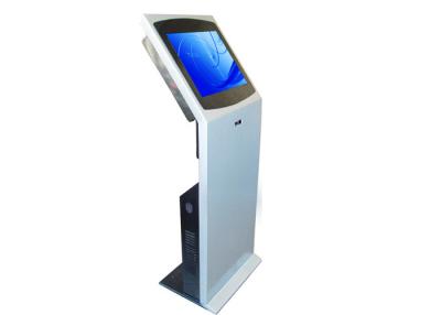 China Airport Lobby Interactive Information Kiosk With Barcode Scanner , 19