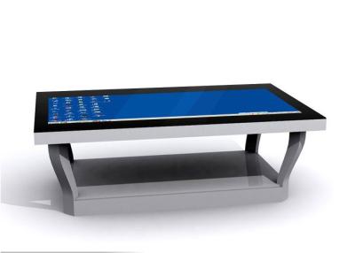 China Flat Screen Interactive Multi Touch Table 55inch for Reception Room for sale