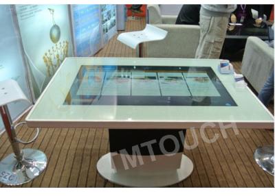 China 32inch Flat Interactive Multi Touch Table as Reception Desk for sale