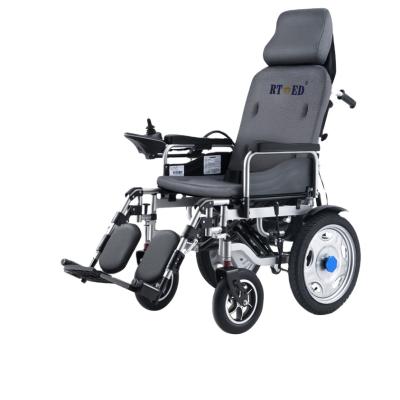 China Carbon Steel Electric Wheelchair Can Be Foldable Remote Control Walking Tool for sale