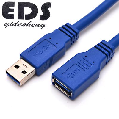 China Super Speed ​​USB Extension Cable Attach Male Female To USB3.0 USB 3.0 A A Line Extension Data Sync Cable Adapter Connector 0.3M 1M 2M 3M Extended for sale