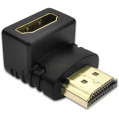 China Gold Plated H DMI 270 Elbow 90 Degree TV Plug Adapter HD MI Male To Female Connector Head For Gold Plated Male Female Television Monitor H DMI Elbow computer for sale