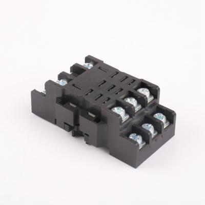 China Popular Factory Product Wholesale Sealed Connector Relay Socket Change Directly Above Relay Socket for sale