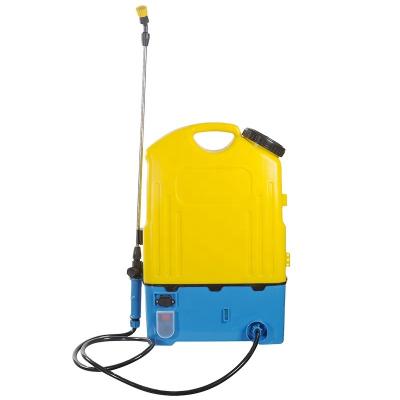 China Hotels Agriculture 16L Plastic HDPE Tank Pest Control Backpack Battery Sprayer for sale