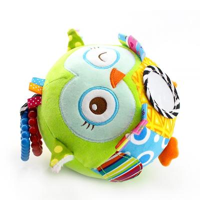 China Wholesale Eco-Friendly Christmas Ball Plush Baby Early Learning Soft Musical Toy Customized by AUGLEKA Interactive Toys for sale