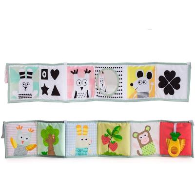 China Eco-Friendly 0-12 Months Baby Soft Cognize Study Development Intelligence Book Cloth Early Educational Reading Books Toys for sale