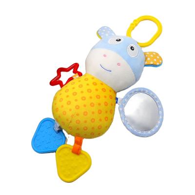 China Eco-Friendly Baby Ratchets Mobiles Toddler Toys Bed Hanging Toys For Soft Bed Newborn Baby Animal Musical Bell Montessori Mobile Ratchets Gift for sale