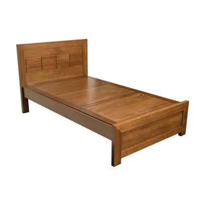 China Simple Design Furniture Solid Wood Single Bed Furniture Solid Wood Single Bed for sale