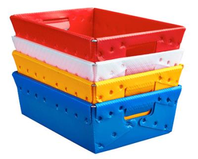 China Anti UV Dustproof Plastic Corrugated Totes Industrial OEM for sale