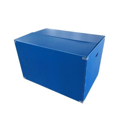 China Folding PP Corrugated Plastic File Box For Paper Files Documents Storage for sale