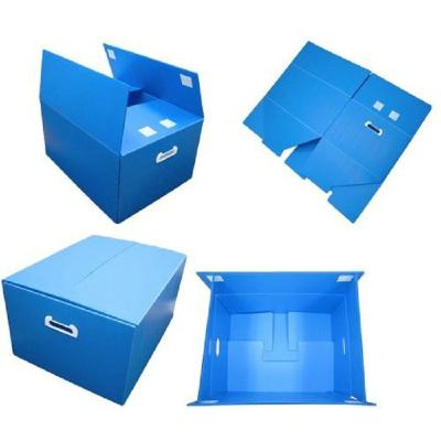 China Cajas plásticas acanaladas plegables ESD acanalado PP conductor Tote Box en venta