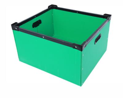 China Multi Functional Corrugated Plastic File Box Non Toxic PP Turnover Box for sale