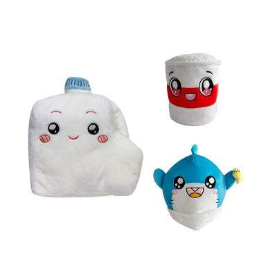 China Custom Lankybox Decoration Stuffed Plush Doll Removable Toy Lankybox Soft Plush Toy for sale