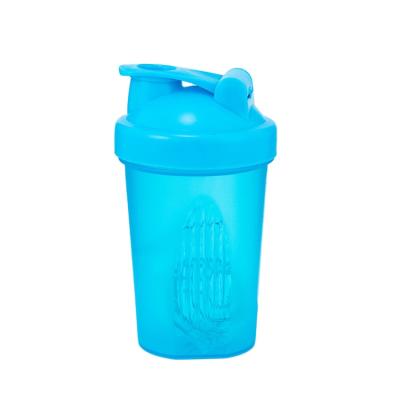 China Wholesale 400ML Sports Plastic Cup Stocked Reusable Clear Plastic Cups With Lids Exercise And Fitness Cup for sale