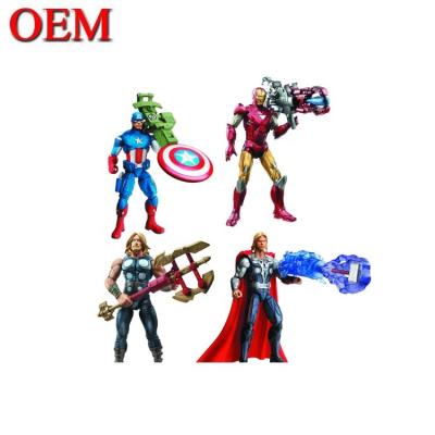 China Cartoon Toy OEM Spiderman Action Number Toys / Costume Movie 3D Figure Spiderman Toys for sale