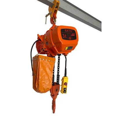 China Chinese Manufacturer For Sale Heavy Duty Durable Fixed Chain Hoist Endless Electric Stationary Electric Chain Hoist for sale