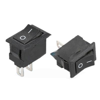 China Szwxw Kcd11 Rocker Switch 2 Feet Classic Two Files 3A 250V 10*15Mm Black for sale