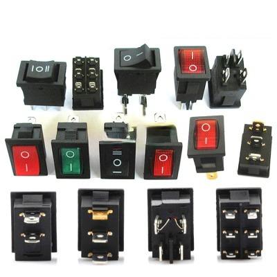 China Szwxw Kcd1 15*21Mm 2/3/4/6 Foot Second/Classic Power Button 6A250v Rocker Switch Third Gear for sale