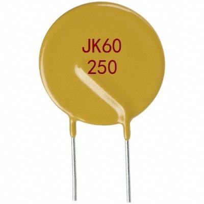 China SZWXW Straight Plug Self-Recovery Fuse JK60-250 60V 2.5A 2500MA PPTC Classic for sale