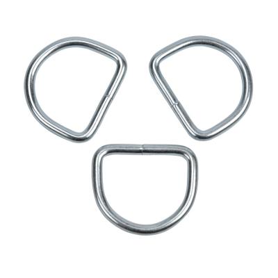 China DZ-527 Metal Zinc Galvanized Welded Steel Rings 27mm d for sale