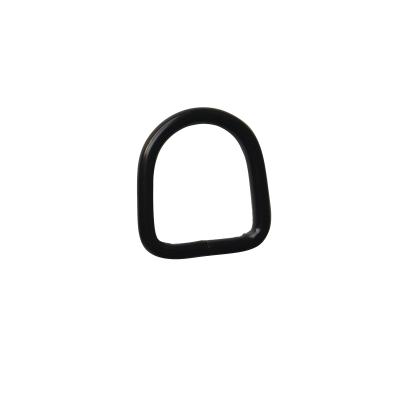 China DB-528 Metal Black E Coated Welded D Ring Stock Available for sale