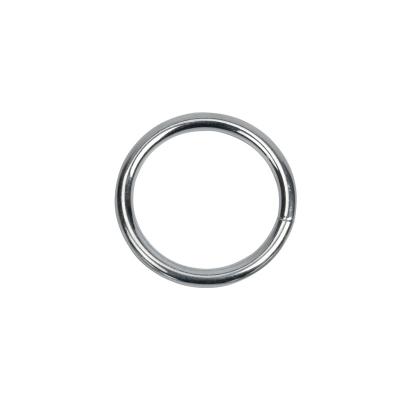 China ON-663 Normal Iron Steel With Lowest Price 6mm Welded O Ring Black Nickel Plated Metal for sale