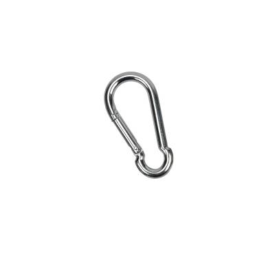 China Iron STH660 6*60mm steel with galvanized carabiner 60mm safety snap hook for sale