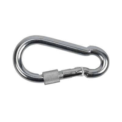 China General Industry SHS550 Metal Snap Hook With Galvanized Screw , Normal Steel for sale