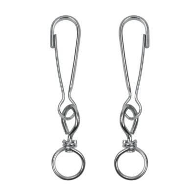 China General Industry SIH07 With Ring 80MM Length Galvanized, Simplex Carbon Steel Hook With Swivel Ring for sale