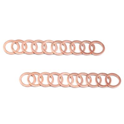 China Wedge Copper Gaskets Ring Sump Plug Oil Seal Fit Gasket Sealing Gaskets for sale