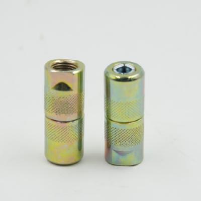 China Mechanical Lubrication Hydraulic Germany Type Grease Coupler Color 4 Jaws Grease Fitting for sale