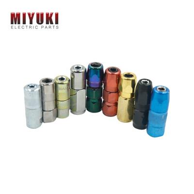 China Many colors lubrication tool professional supplier custom hand pressure greaser grease fitting for sale