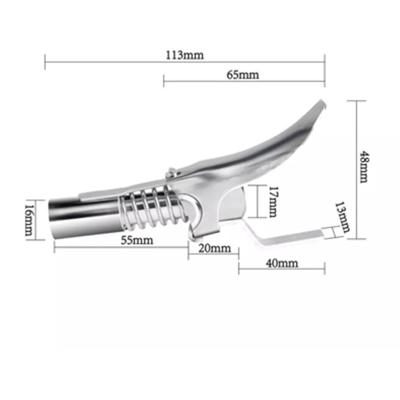 China Lube Oil for Quick Return Spring Pressure Greaser Coupler Free Sample and Equip Dual Grip Grease Squirter Mount for sale