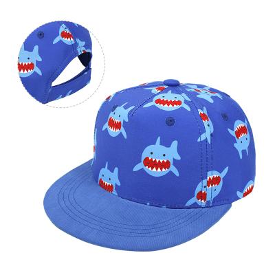 China Custom high quanlity fashionalable summer sun image hip hop cartoon print baby hat for sale