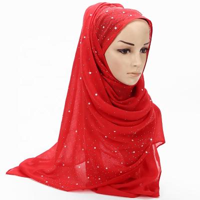 China Terylene & Hot Sale Rayon Hijab Pashmina Muslim Women Scarf Pure Color Tassels Ladies Terylene And Rayon Scarf for sale