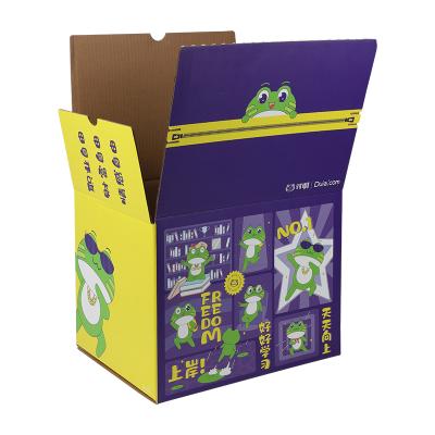 China Yongjin China Recyclable Custom Recycled Self Zipper Corrugated Cardboard Cardboard Mailing Mailer Box for sale