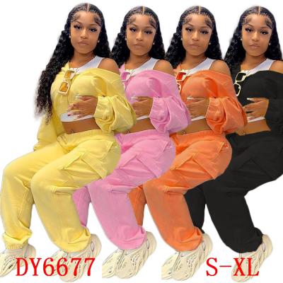 China 2021 Two-Piece Skirt (Summer 0.8) DY6677 Custom Wholesale Casual QUICK DRY Tracksuit Set N Logo Set For Women for sale