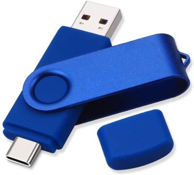 China Bulk Usb 2.0/3.0 Pen Drive 2g 4gb 8gb 16gb 32gb 64gb 128gb Otg Memory Storage 2in1 Otg USB Flash Drive USB Drive Swivel Memorias Usb Stick Pendrive for sale