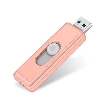 China Memory storage BYL manufacturer Custom Plastic push-pull pendrive with 8GB capacity USB memory flash drive for sale