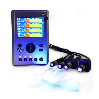 China GaAs UV Spot Light Source Curing Systems 365nm 385nm 395nm 405nm UV Led Spot Curing Light UV Coating Machine for sale