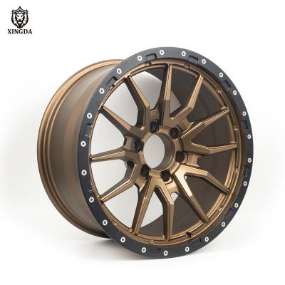 China Forged Aluminum Wheel 16 17 Inch 4X4 6X139.7 Off Road Alloy Wheel For Truck Rims for sale